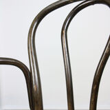 Vintage Bentwood Wide Seat and Arms Bistro Chair