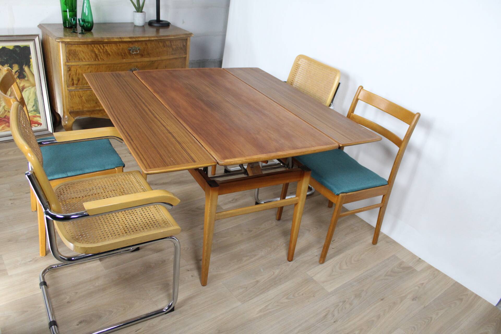 Table basse de copenhague “em table”, emmaboda möbelfabrik 1950 danemark