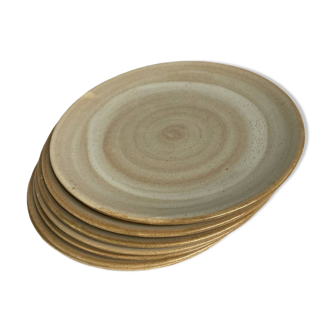 Assiettes grès Niderville