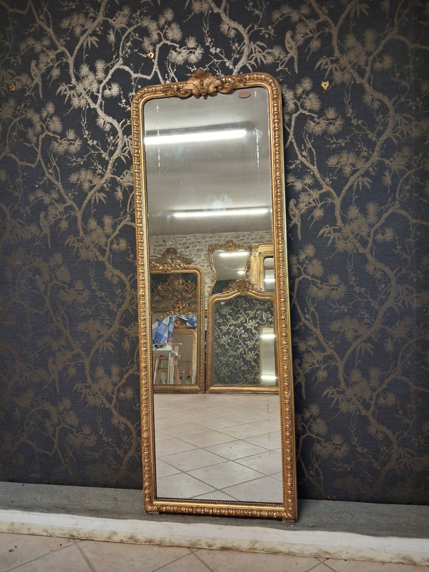 Louis Philippe mirror 174 x 60