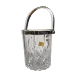 Ice bucket, vintage ice cubes