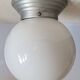 Opal glass ball ceiling light
