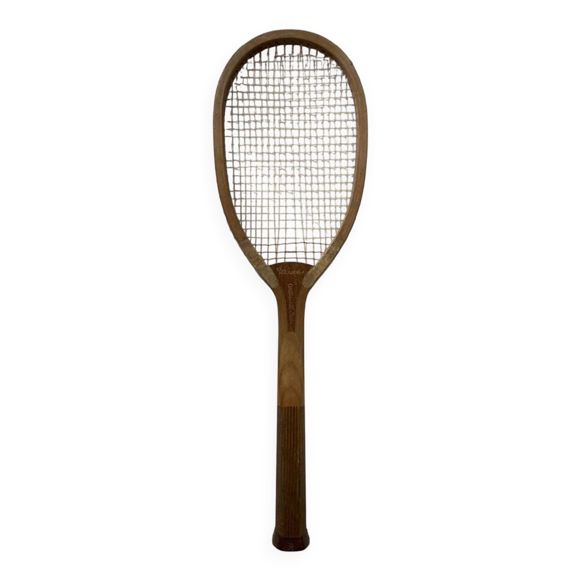 Ancienne Raquette De Tennis WILLIAMS & Co Paris – Modèle Serva, état D'origine