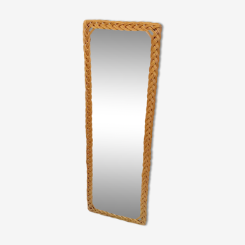 Mirror rattan 36x106cm