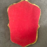 Golden baroque mirror