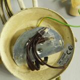 Set of 10 Wall Lights from colored hand crafted iron and Murano glass