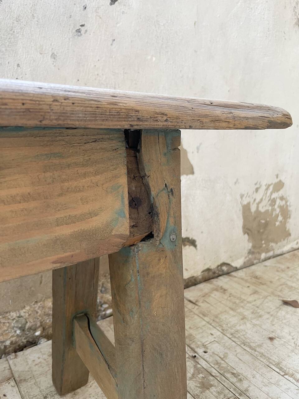 XL pine and oak bench 280 cm