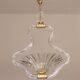Trasparent Murano Glass Chandelier by Barovier e Toso, 1950s
