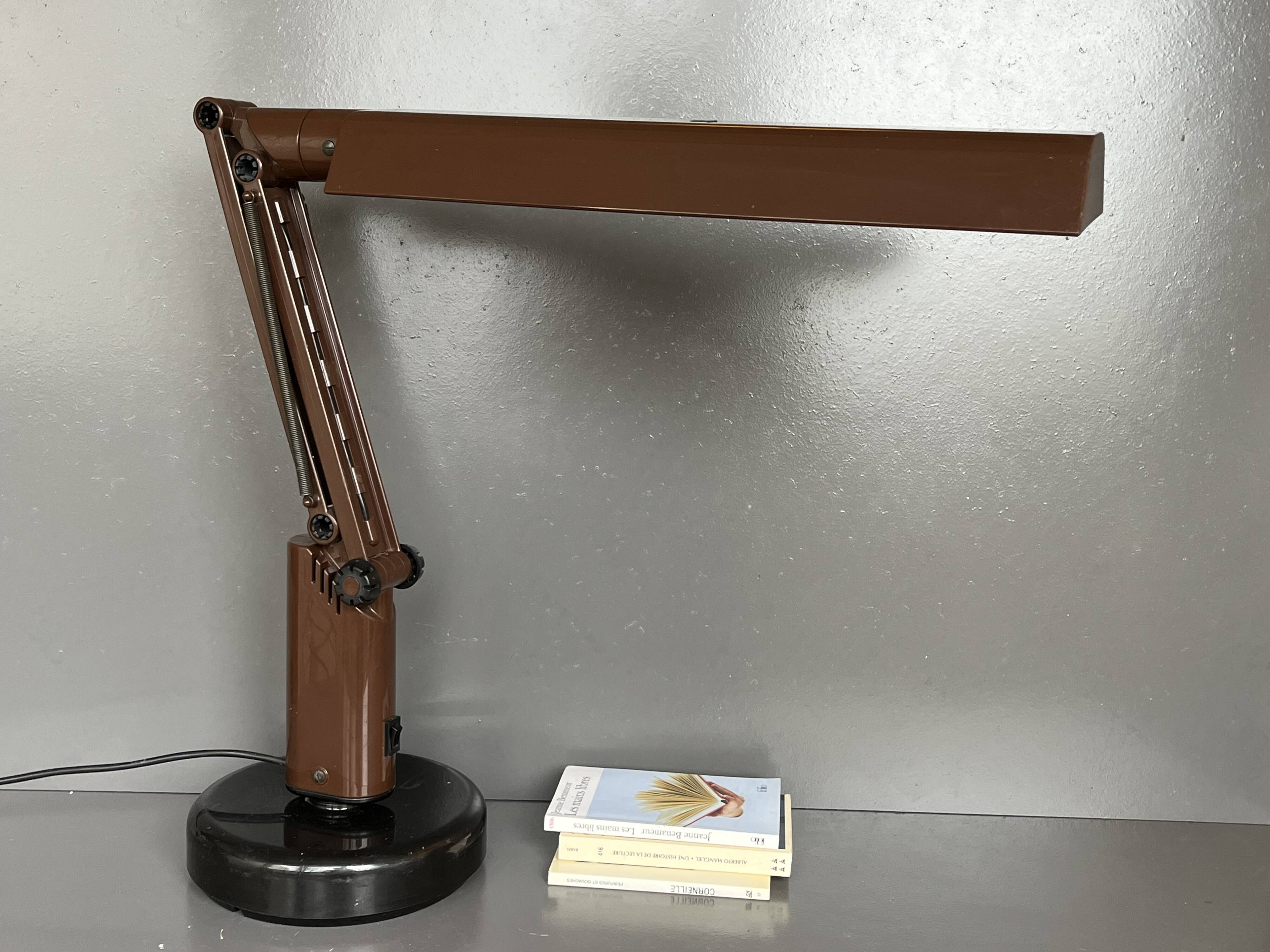 Large Swedish Desk Lamp from the 70s