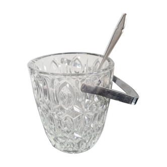 Ice bucket and serving spoon