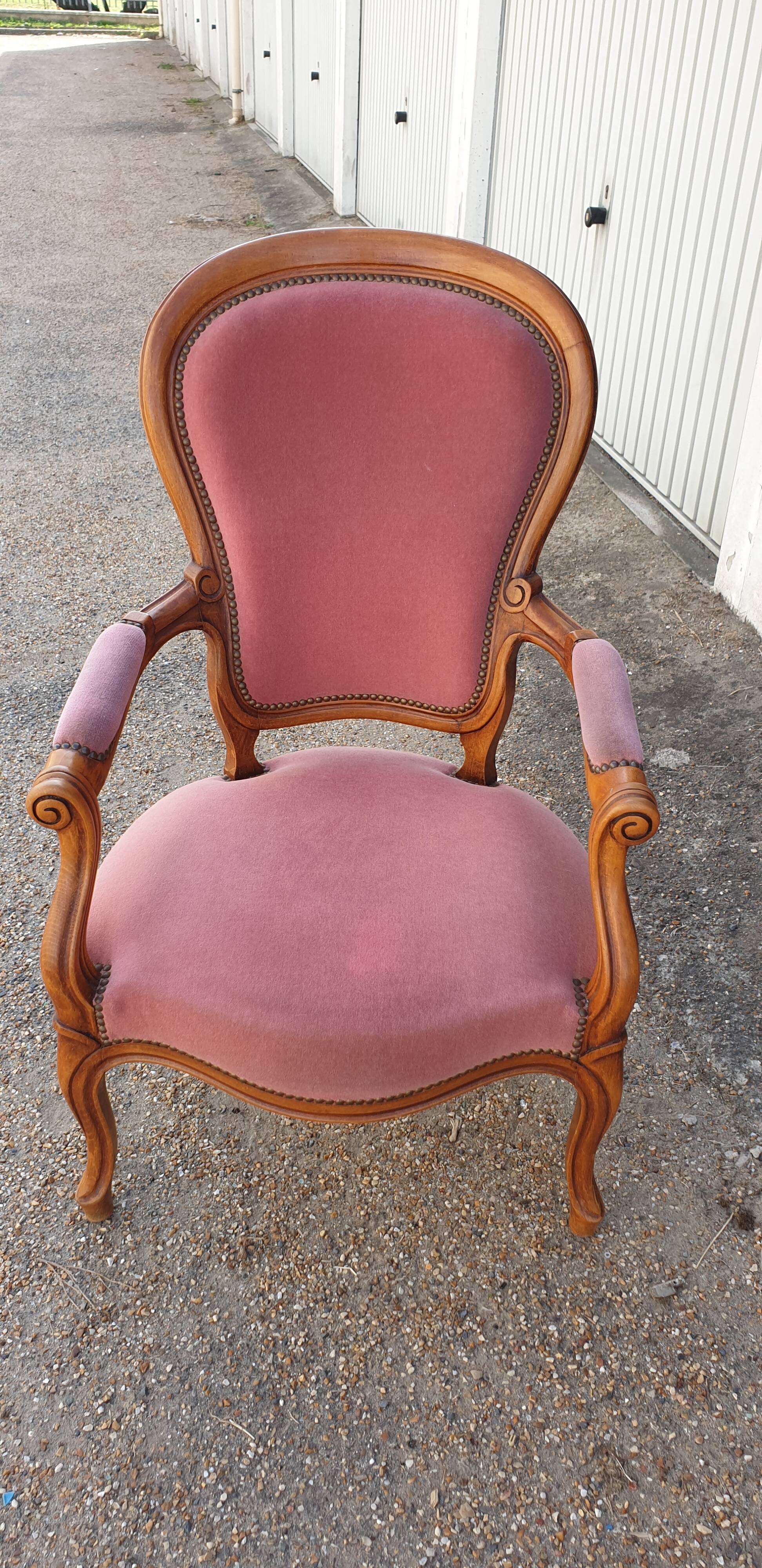 Voltaire armchair