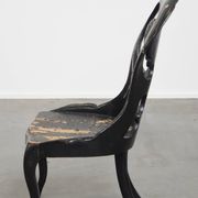 19th-Century English Chinoiserie Mother of Pearl Decorative Chair