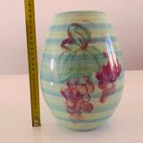 Lunéville earthenware vase