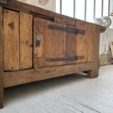 Established former brutalist console oak pine