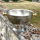 Large Aluminium Champagne Ice Bucket with Gold Tone Handles
