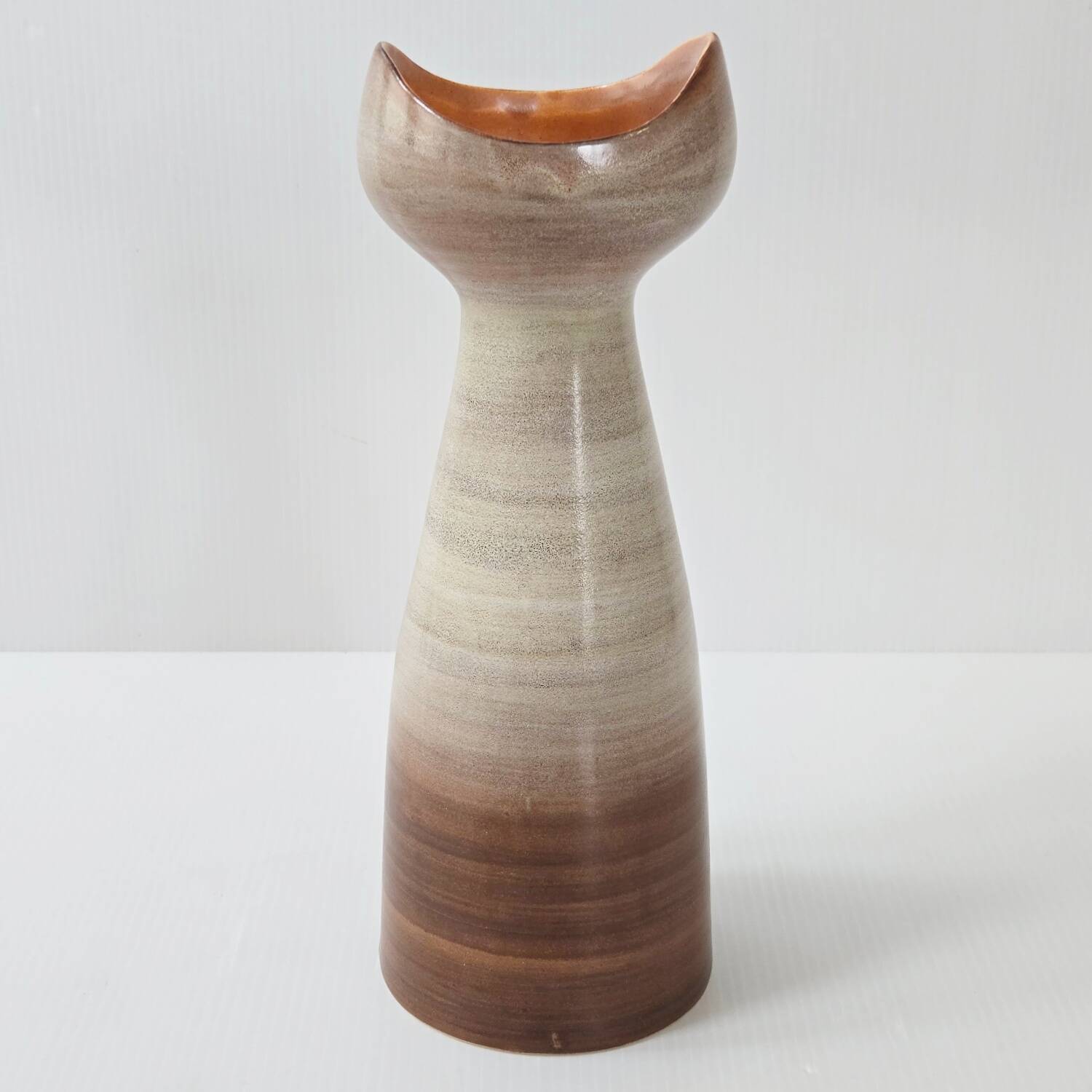 Vintage stoneware vase 1970