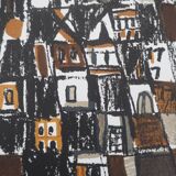 Maria helena vieira da silva: town in portugal - original lithograph