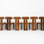 8 "Sapporo" chairs by Mario Marenco for Mobilgirgi, 1970s