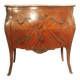 Louis XV style marquetry chest of drawers