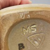 Vase by Marianne Starck (MS) for Michael Anderssen ceramics (The shield with the 3 fish)Denmark 70s