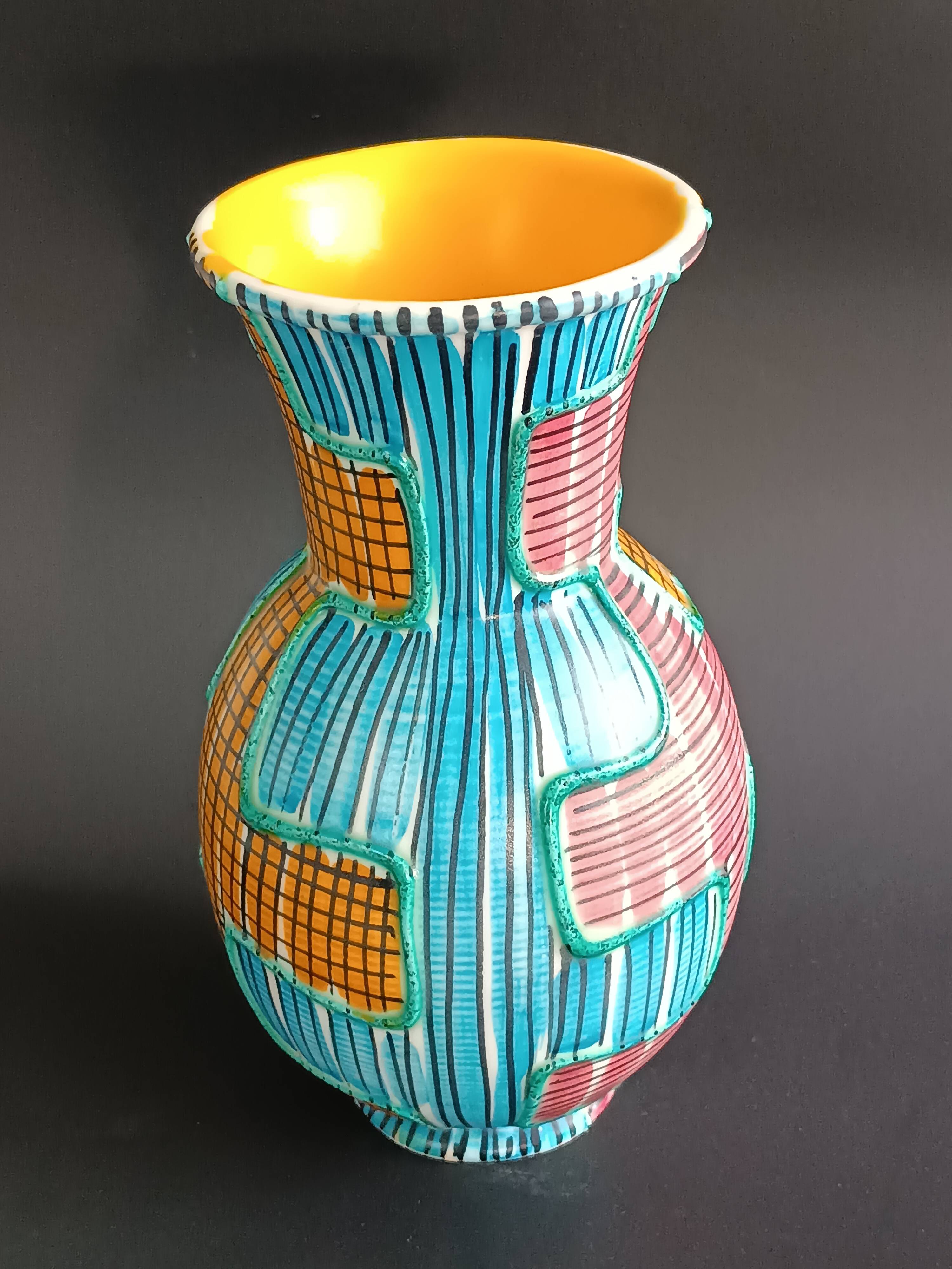 Verona vase by Elfi Stadler for Schramberg mid century