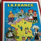 Puzzle map of France