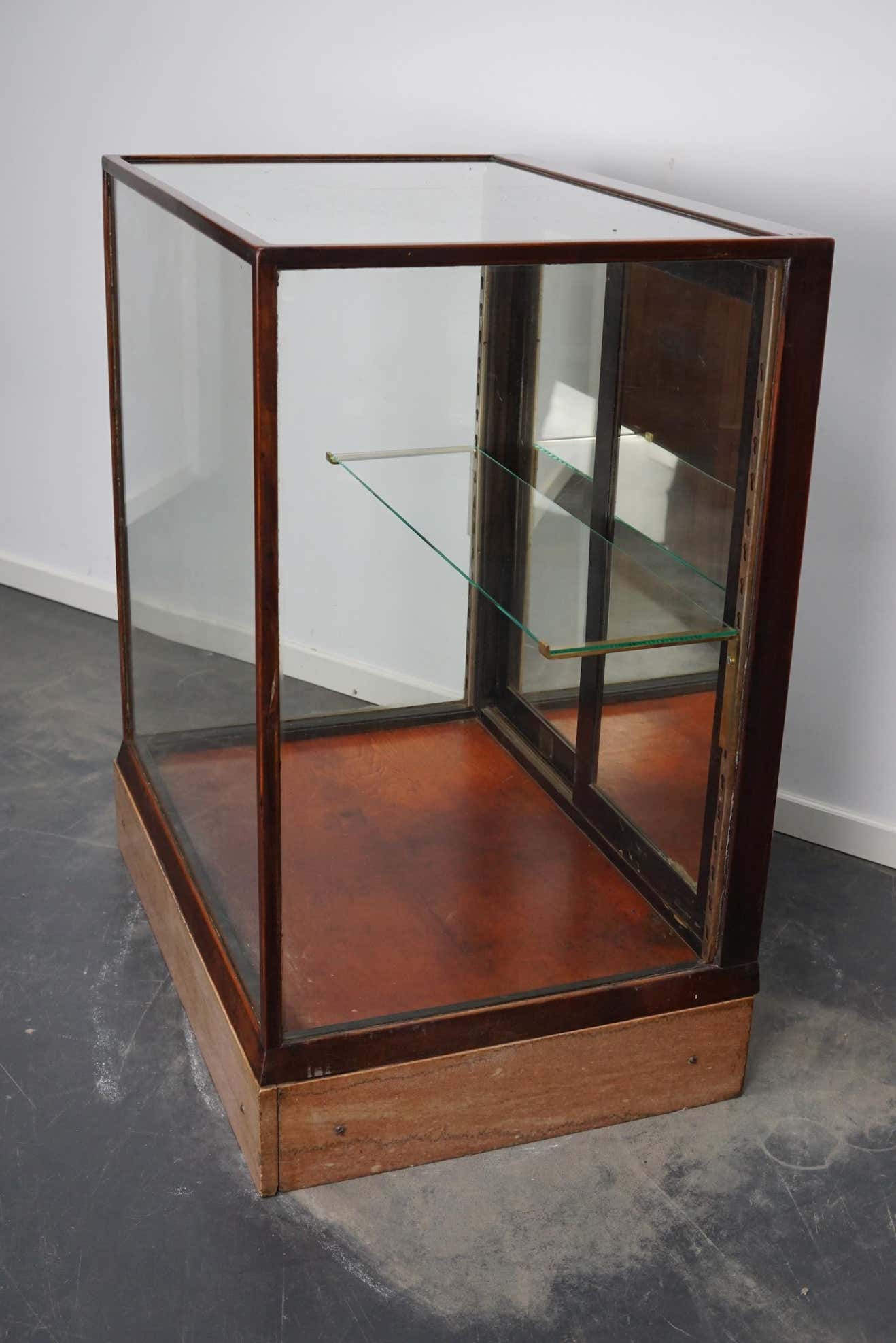 Mahogany counter window late nineteenth century