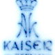 White porcelain biscuit vase, "Floralie" line, Kaiser factory (Germany)