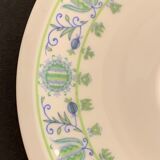 10 cups and 10 saucers in fine porcelain bernardaud cie, limoges for christofle, model eridan
