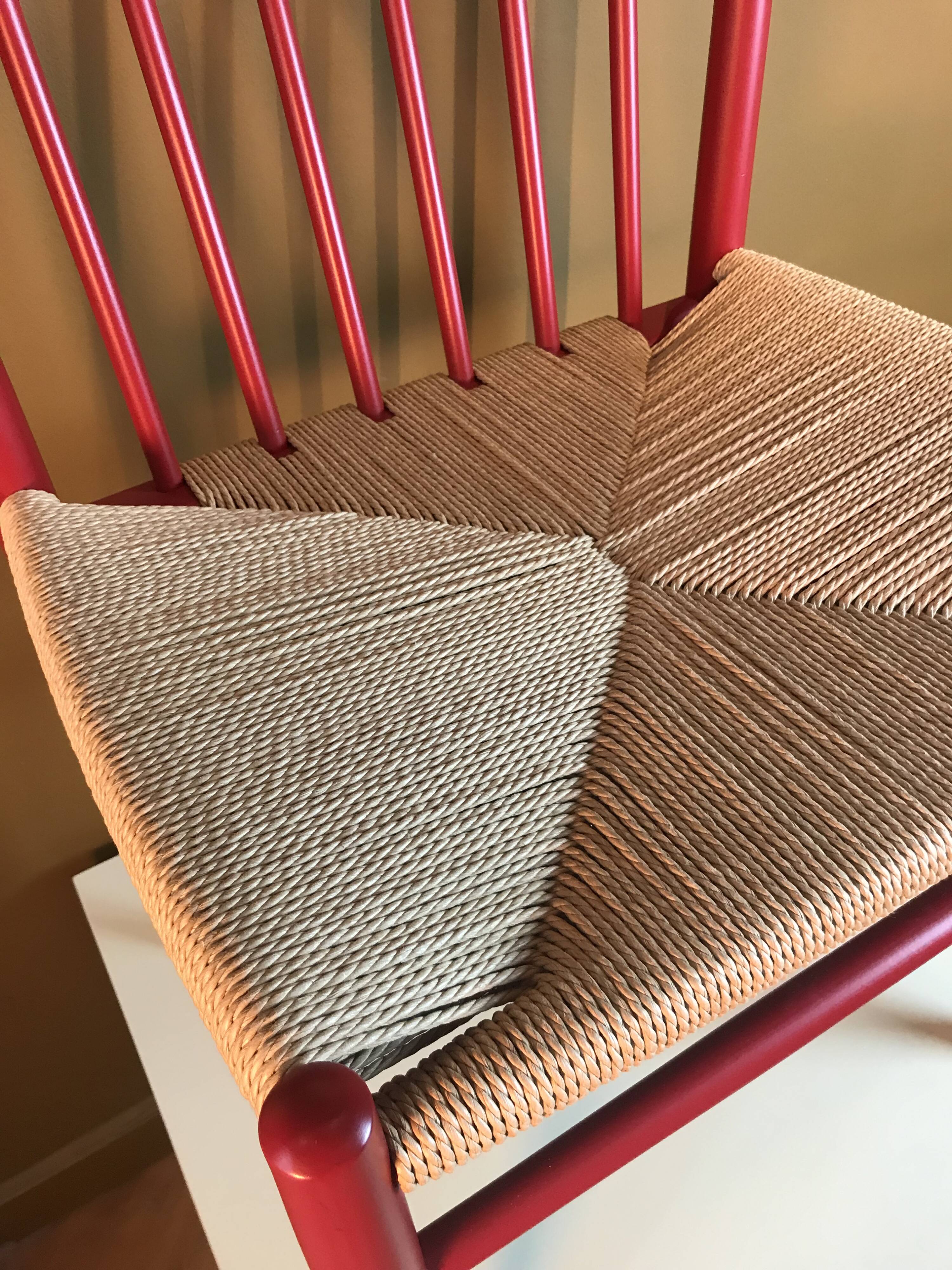 Oak j80 chair by Jørgen Bækmark for Fdb Mobler