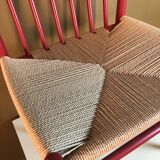Oak j80 chair by Jørgen Bækmark for Fdb Mobler