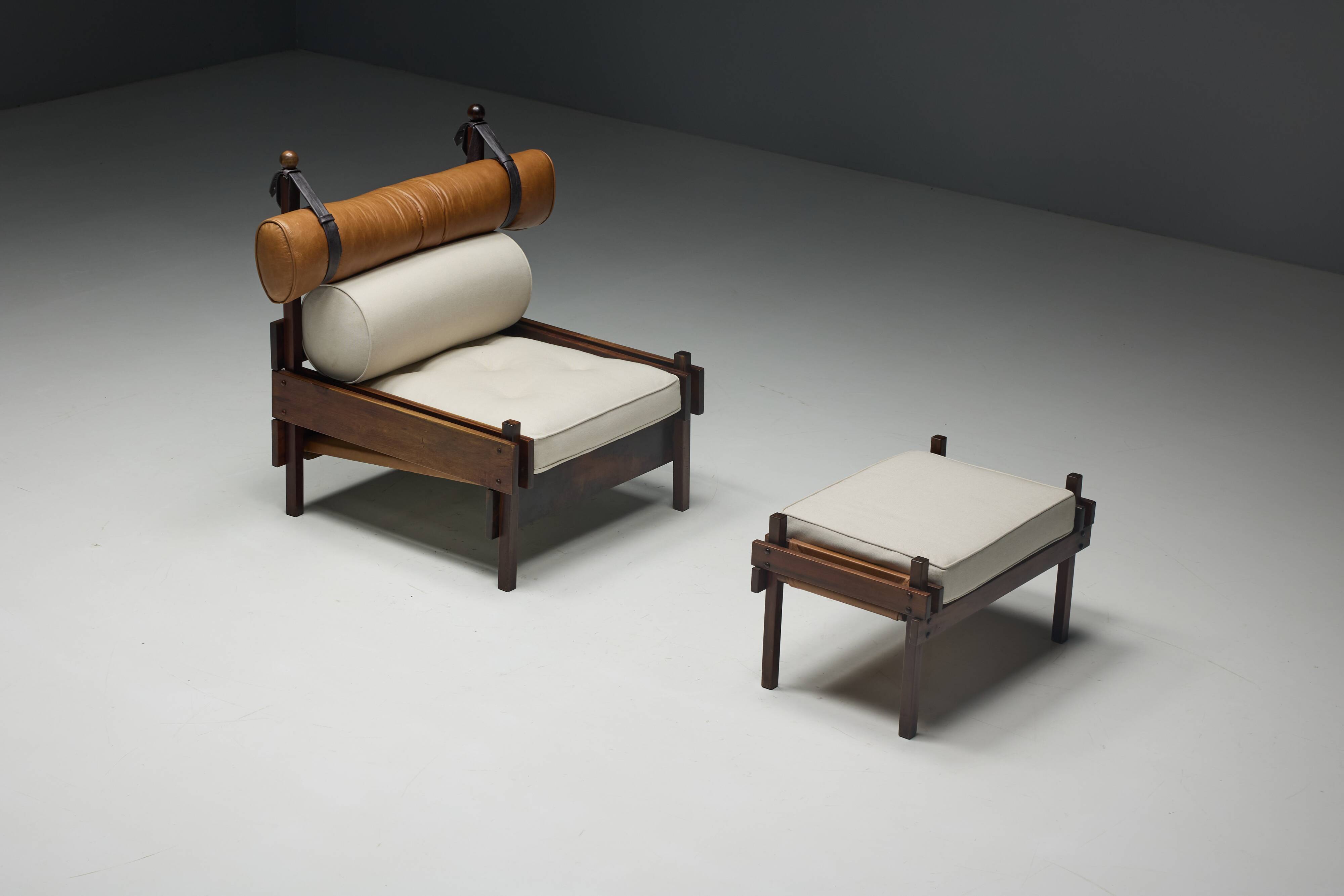 Fauteuil « Tonico » de Sergio Rodrigues, Brésil, 1965