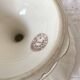 Antique fruit bowl, footed bowl in Limoges porcelain - Perrier Paris