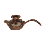 Bougeoir ancien en bronze