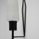 1970s Glass Wall Light , Czechoslovakia