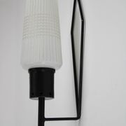 1970s Glass Wall Light , Czechoslovakia