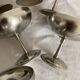 Stainless steel footed bowls Jean Couzon