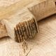 Savoyard brutalist wooden nutcracker, popular art