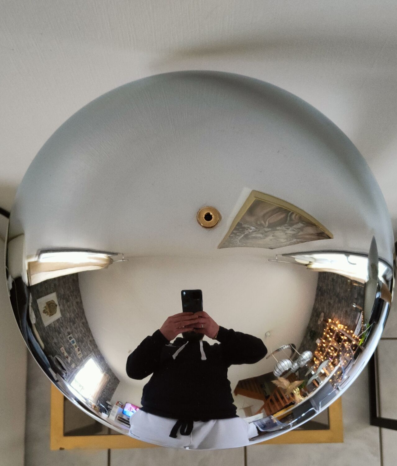 Paire de lampes champignon (dit paquebot ) vintage 1980