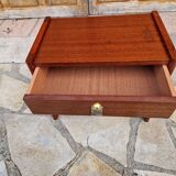 Vintage Scandinavian bedside table