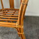 Vintage rattan armchair 70s