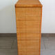 Buffet braided wicker and bamboo