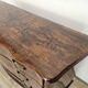 Chippendale chest of drawers in walnut burl, 1940s