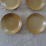 6 hollow plates cap Grès Village CNP France