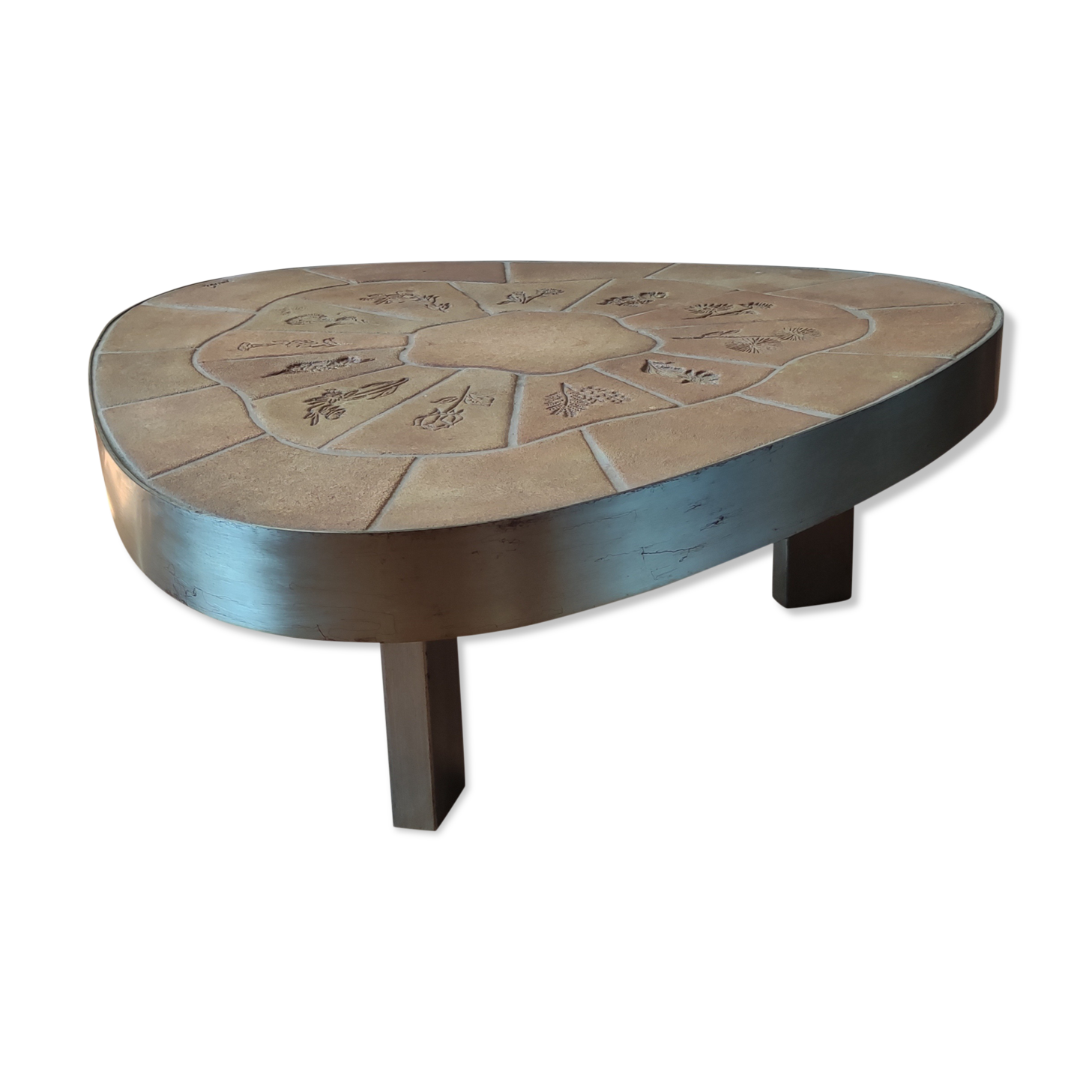 Vintage coffee table by Barrois