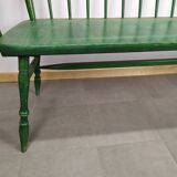 Former wooden bistro bench