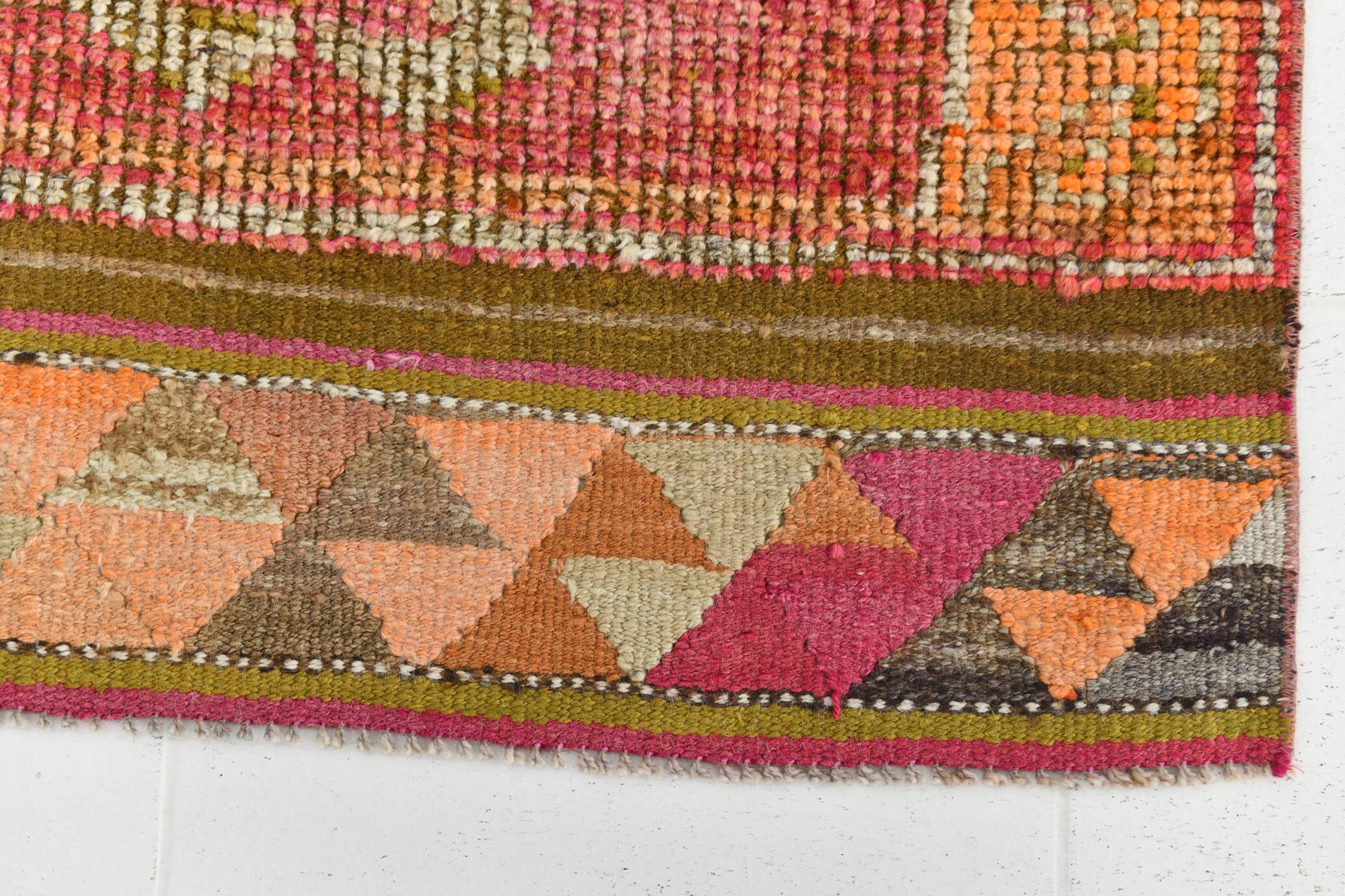 Tapis 3x10 pour couloir, tapis coureur vintage, 91x313 cm