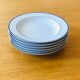 Hollow plates in Italian porcelain Tognana