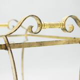 Wheeled service gilded iron glass Ramsay 1940