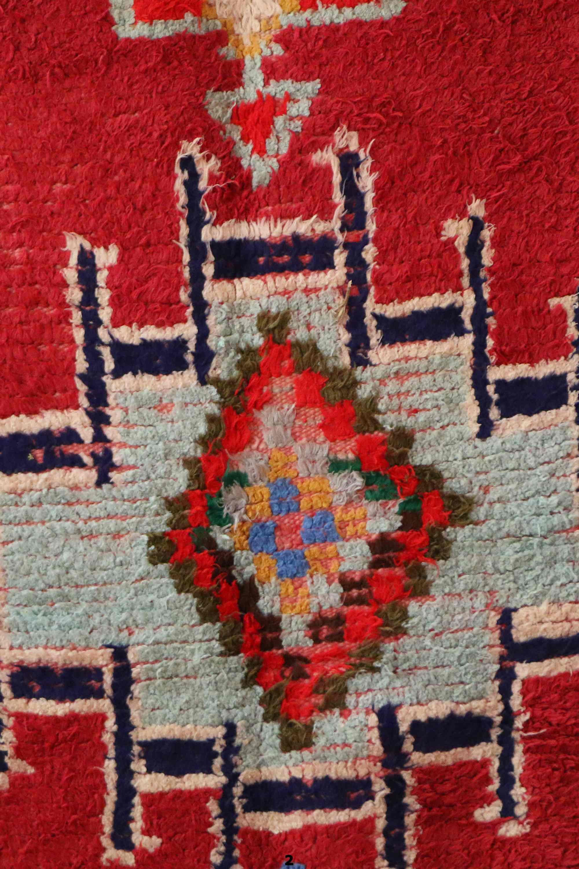 Tapis marocain coloré - 88 x 258 cm